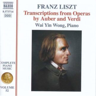 Vladimir Horowitz - Transcriptions from Operas by Auber and Verdi 1CD