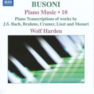 Brahms / Harden - Piano Music 1CD