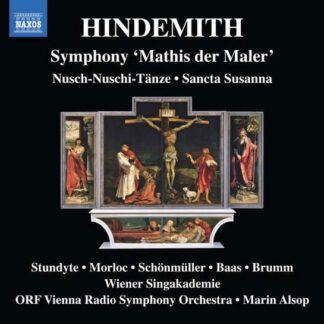 ORF VIENNA RSO / ALSOP Paul Hindemith: Symphony Mathis Der Maler / Nusch-Nuschi-Tanze / Sancta Susanna CD