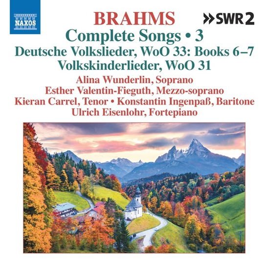 Alina Wunderlin - Brahms: Complete Songs Vol. 3 1CD