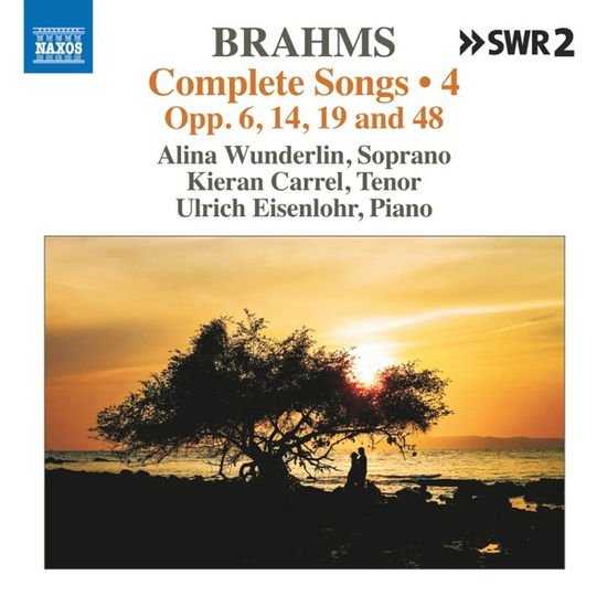 Alina Wunderlin - Brahms: Complete Songs, Vol. 4 Opp. 6, 14, 19 And 48 1CD