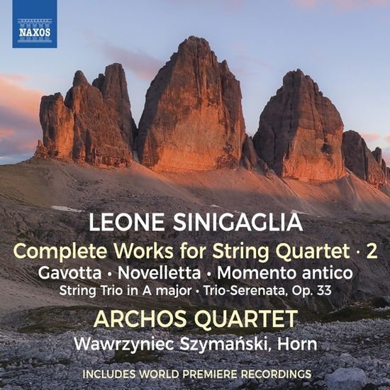 Archos Quartet - Leone Sinigaglia: Complete Works for String Quartet 2 1CD
