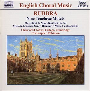 St Johns College Ch / Robinson - Rubbra / English Choral Music 1CD
