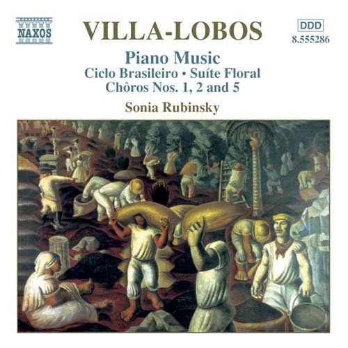SONIA RUBINSKY Villalobospiano Music Vol 3 CD