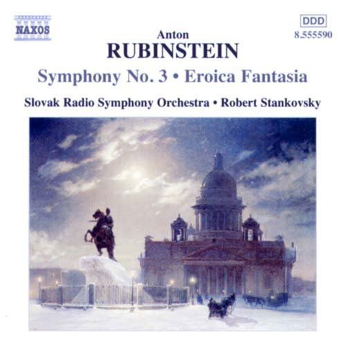 Rubinstein / Stankovsky / Slovak Rso - Symphony 3 / Eroica Fantasia 1CD