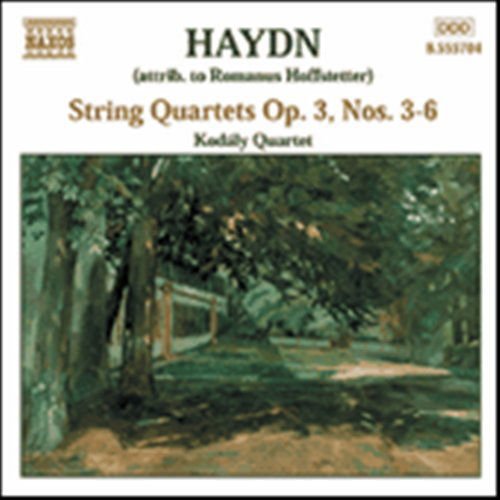 Haydn / Kodaly Quartet - String Quartets Op 3 Nos 3-6 1CD