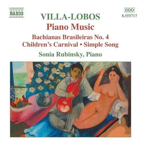 SONIA RUBINSKY Villalobospiano Music Vol 4 CD