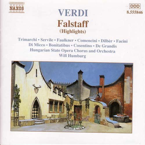 Hungarian State Op Chhumberg - Verdifalstaff Highlights 1CD