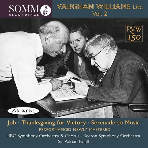 BBC SYMPHONY ORCHESTRA & CHORU VAUGHAN WILLIAMS LIVE  VOL. 2 CD