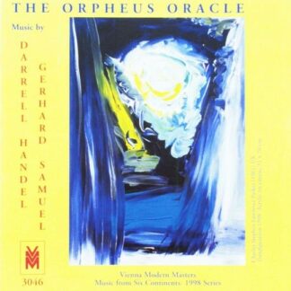Handel - Handel Darrell B.1933: Orpheus Oracle For Piano Violin & Cello Oronoque Piano Trio / Or 1CD