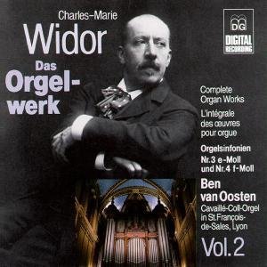 BEN VAN OOSTEN WIDOR ORGAN WORKS VOL. 2 CD
