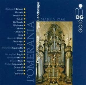 Martin Rost - Orgellandschaft Pommern 3CD