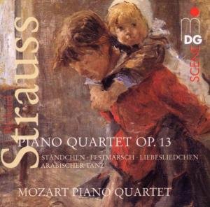 Strauss / Mozart Piano Quartet - Piano Quartet Op 13 1CD