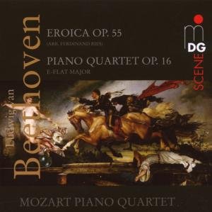 BEETHOVEN MOZART PIANO QUARTET CD