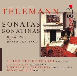 Telemann / Heiko Ter Scheggeto / Meniker / Aghassi - Sonatas for Recorder & Basso Continuo 1CD