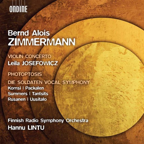 Alfred Muff, Laura Aikin, Tanj - Violin Concerto / Photopsis / Die Soldaten 1CD