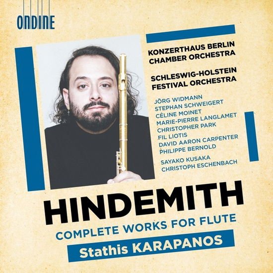 Stathis Karapanos - Paul Hindemith: Complete Works for Flute 1CD
