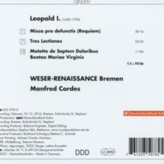 Weser-Renaissance Bremen - Requiem: Missa Pro Defunctis 1CD