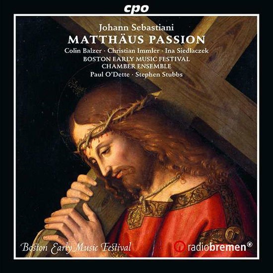 Boston Early Music Festival Chamber Ensemble & Colin Bazler - Matthaus-passion 1CD