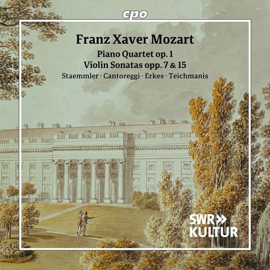 Hansjacob Staemmler & Muriel Cantoreggi & Johannes Erkes - Mozart: Piano Quartet & Violin Sonatas 1CD