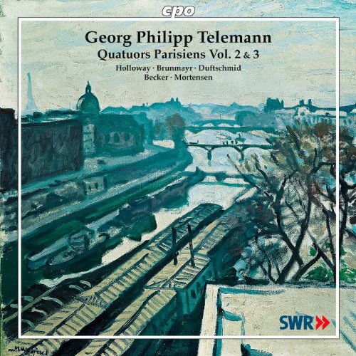 Telemann / Holloway / Becker / Mortensen - Quatuors Parisiens 2 & 3 2CD