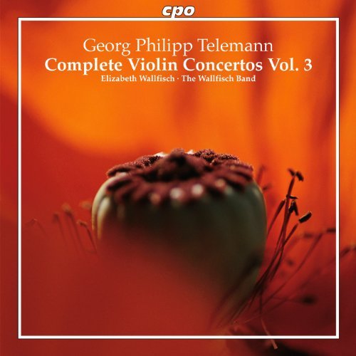 Telemann / Wallfisch / Wallfisch Band - Complete Violin Concertos 3 1CD