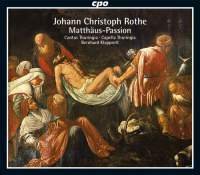 Rothe Johann Christoph - St. Matthew Passion 2CD