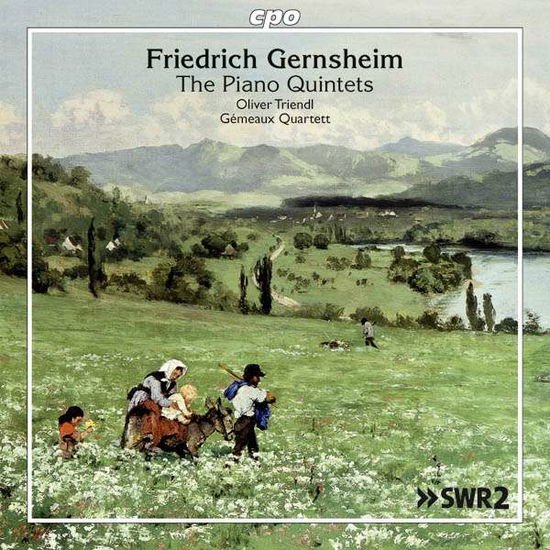 OLIVER TRIENDL/GEMEAUX QUART GERNSHEIMPIANO QUINTETS CD