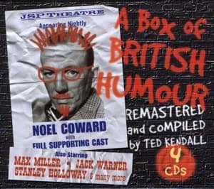Noel Coward / Max Miller / Stanley Holloway m.m. - A Box of British Humour 4CD