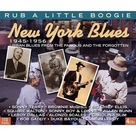 New York Blues 1945-1956 Rub a Little Boogie 4CD