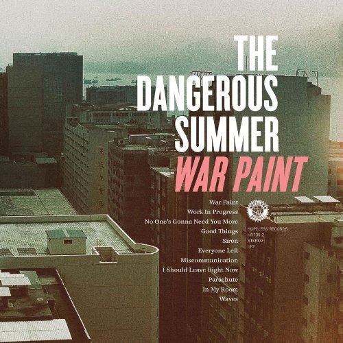 Dangerous Summer - War Paint 1CD