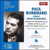 RADIO-ORCHESTER BEROMUNSTER SCHAEUBLEPAUL BURKHARD SING CD
