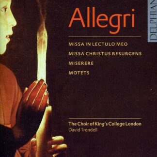 Allegri / Choir of King's College London - Masses & Motets 1CD