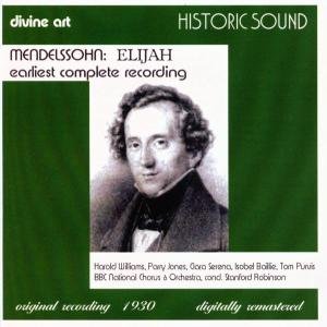 Mendelssohn / Williams / Jones / Serena / Robinson - Elijah 2CD