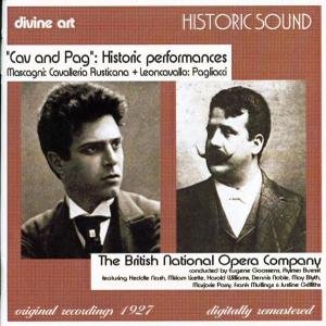 Mascagni / Leoncavallo - Historic Performances in English 2CD