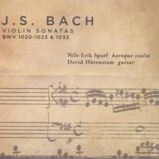 Bach,j.s. / Sparf / Harenstam - Violin Sonatas 1CD