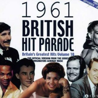 1961 British Hit Parade - Vol. 10-3 4CD