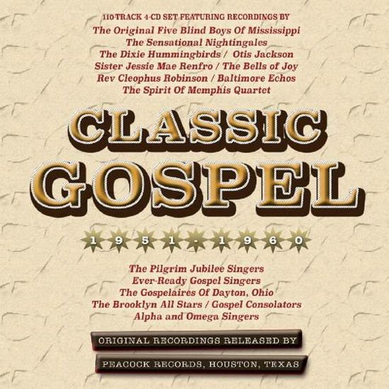 Classic Gospel 1951-60 / Various - Classic Gospel 1951-60 3CD