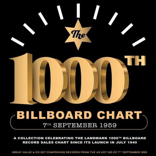 1000Th Billboard Chart 7Th September 1959 / Var - 1000th Billboard Chart 7Th September 1959 1CD