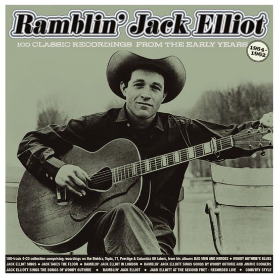 Ramblin Jack Elliot - 100 Classic Recordings 1954-62 4CD