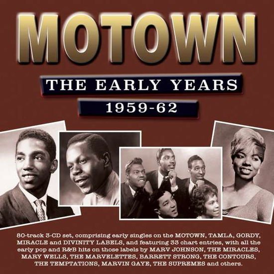 Motown: the Early Years 1959-62 / Various - Motown - The Early Years 1959-1962 3CD