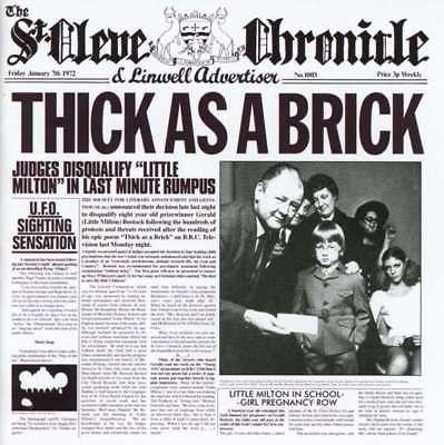Jethro Tull Thick as a Brick CD