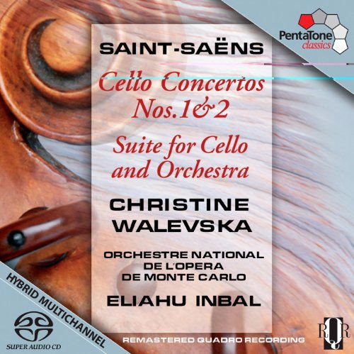 Saint-saens / Walevska / Inbal - Cello Ctos 1 & 2 / Suite for Cello & Orch 1CD