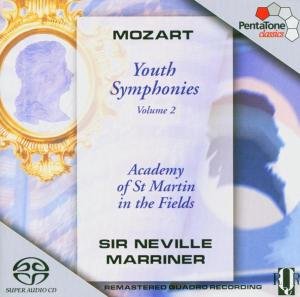 Sir Neville Marriner / Academy St. Martin in the Fields - W.A. Mozart - Youth Symphonies Vol. 2 1CD