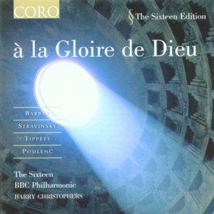 Sixteen / Christophers - Glorie De Dieu Barber 1CD