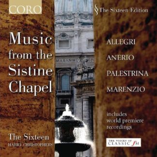 Allegri / Anerio / Sixteen / Christophers - Music from Sistine Chapel 1CD