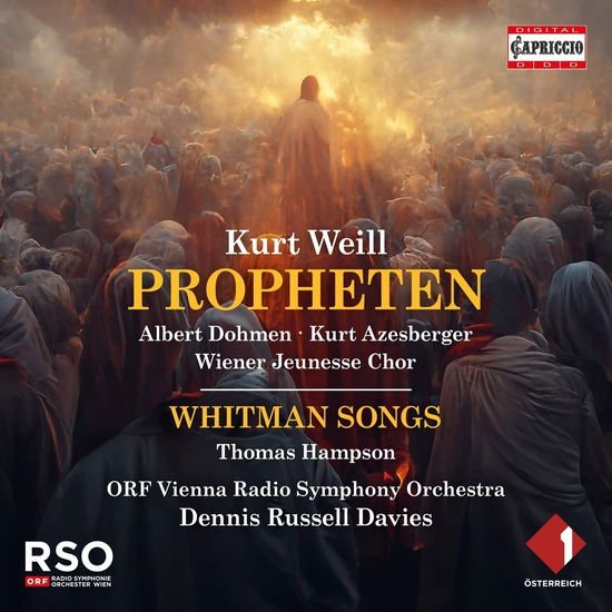 Albert Dohmen - Kurt Weill: Propheten - Whitman Songs 1CD