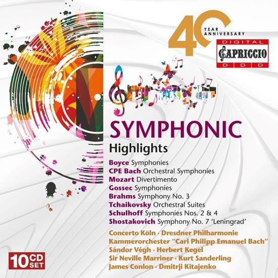 Concerto Koln - 40th Anniversary: Symphonic Highlights 10CD
