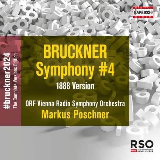 ORF VIENNA RADIO SYMPHONY ORCH BRUCKNERSYMPHONY NO 4 CD