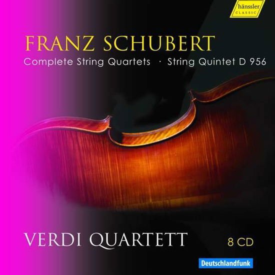 Verdi Quartett - Schubert / Complete String Quartets 8CD